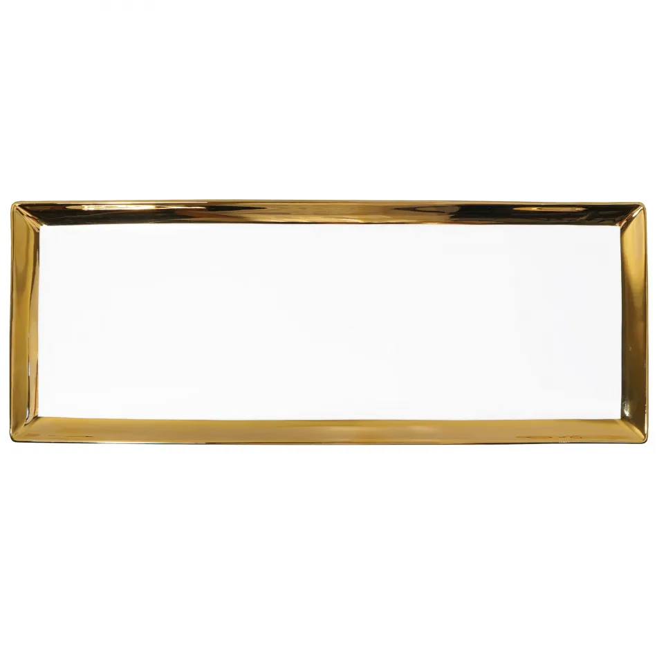 Diana Gold 15" Sandwich/ Cake Tray