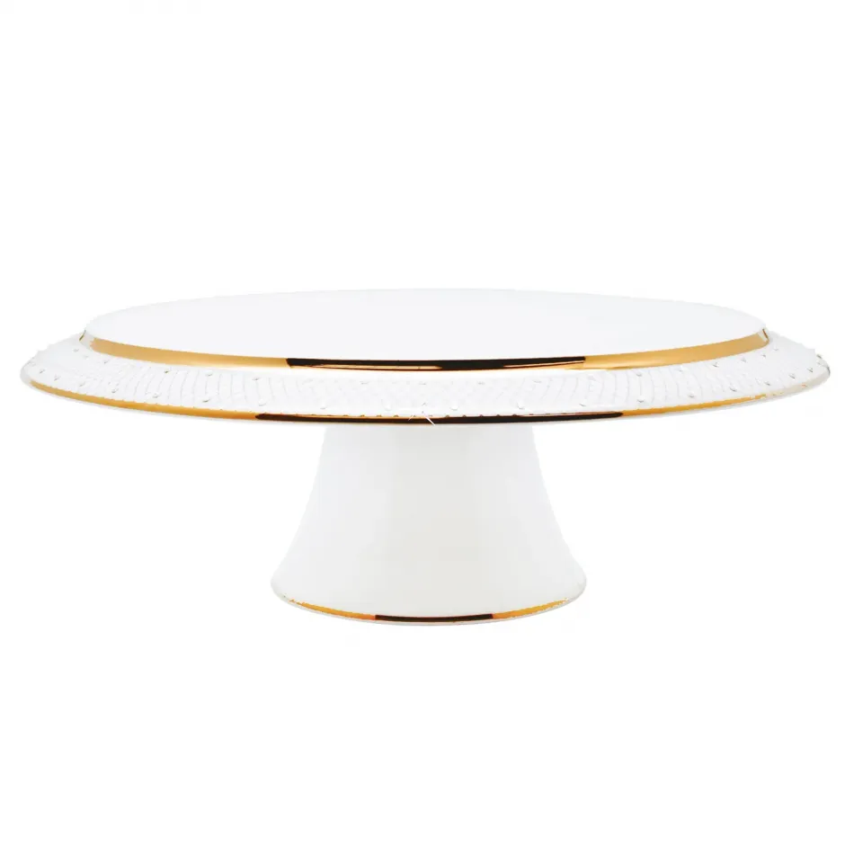 Princess Gold Pedestal Cake Stand