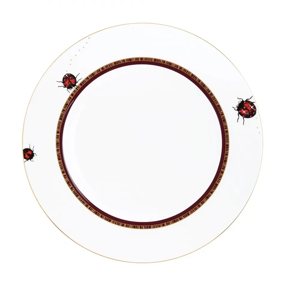 My Ladybug Dinner Plate with Crystal (Special Order)