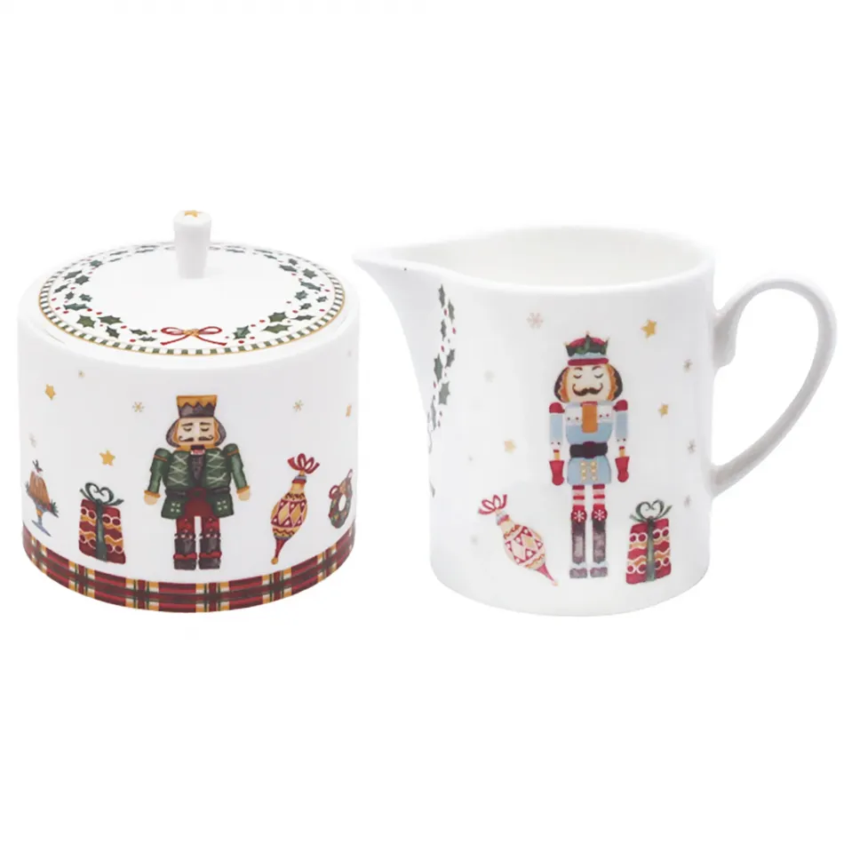 Nutcracker Sugar & Creamer Set