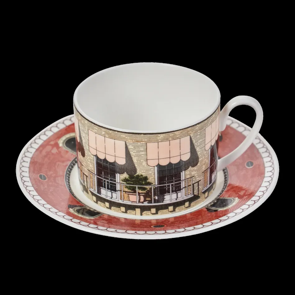 Hôtel Fantôme Tea Cup & Saucer