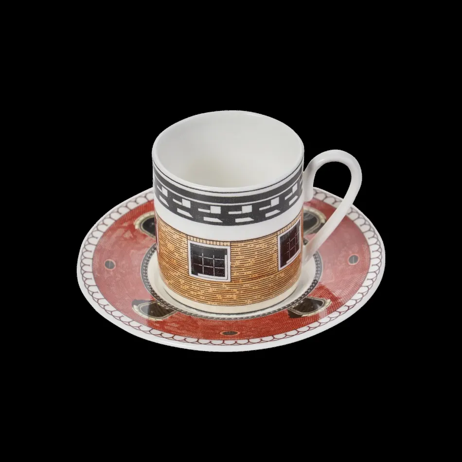 Hôtel Fantôme Espresso Cup & Saucer