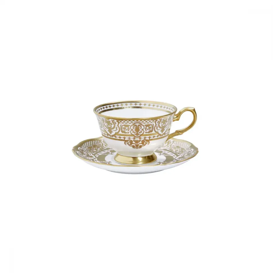 Carlsbad Queen White Espresso Cup & Saucer