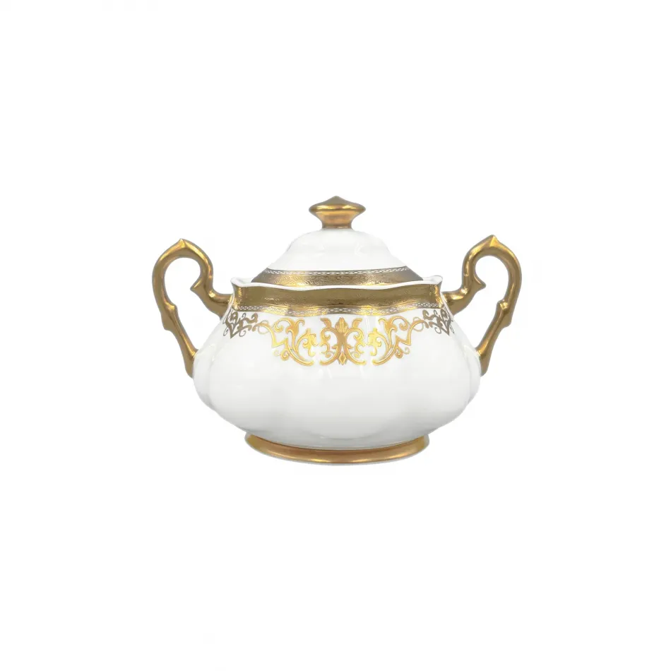 Carlsbad Queen White Sugar Bowl