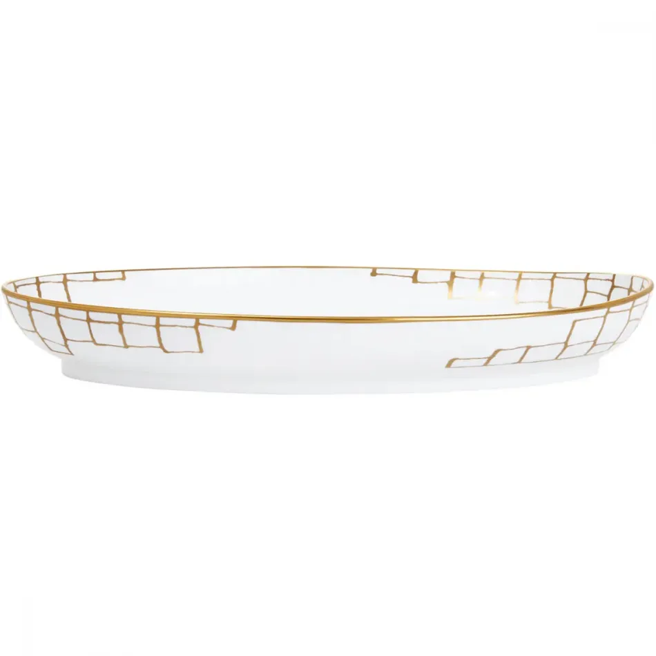 Alligator Gold 16" Deep Oval Platter