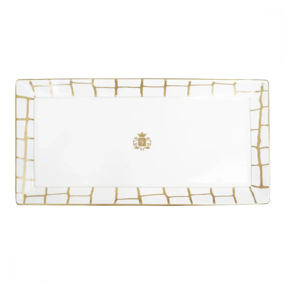 Alligator Gold 13" Sandwich/ Cake Tray