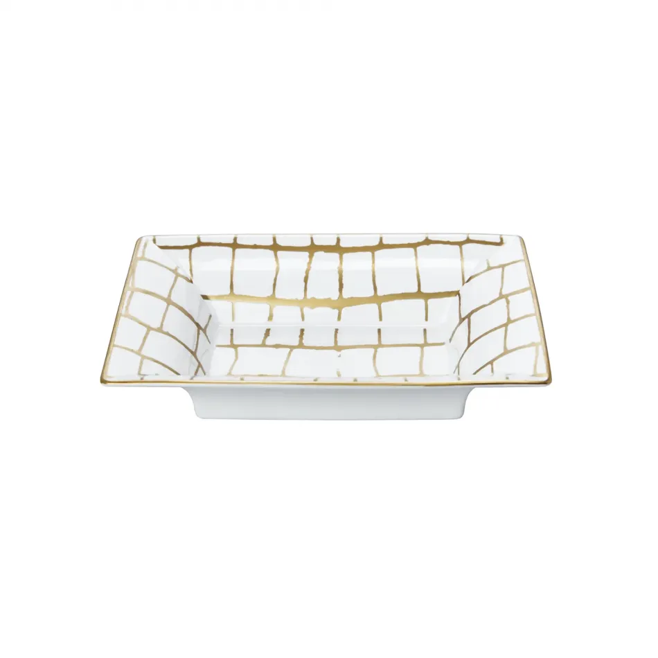 Alligator Gold Vide Poche/ Jewelry Tray