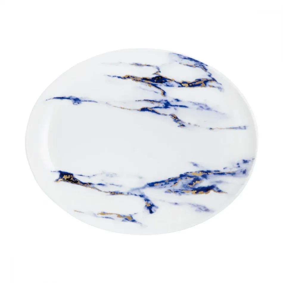 Marble Azure 12" Oval Platter