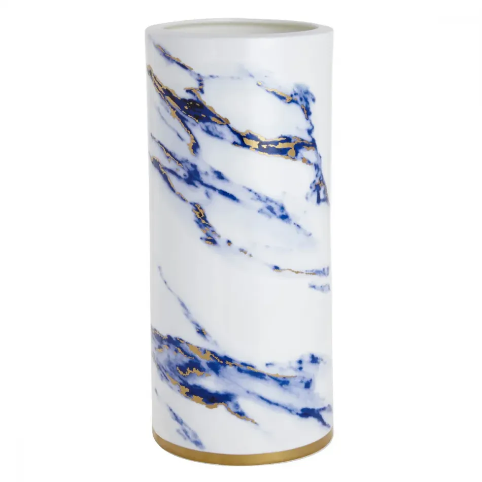 Marble Azure 14" Tall Vase
