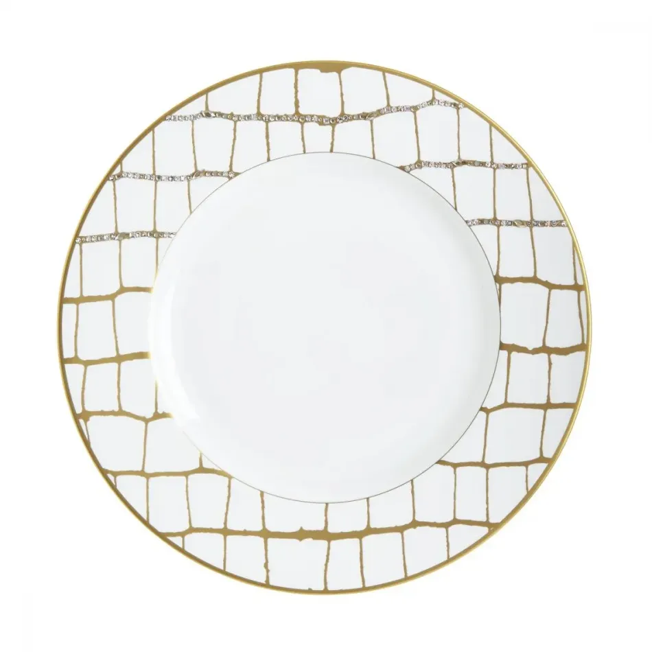 Alligator Gold With Crystal Dinnerware