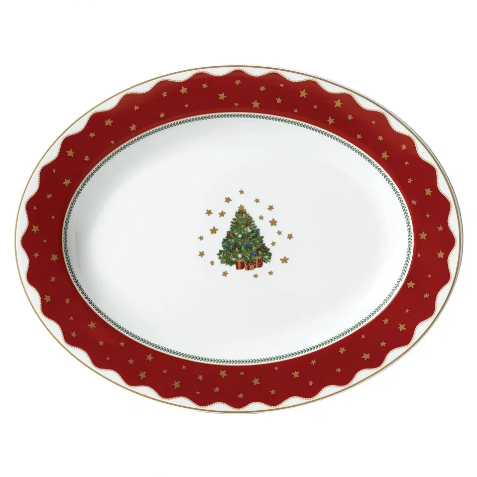 My Noel 14" Oval Platter