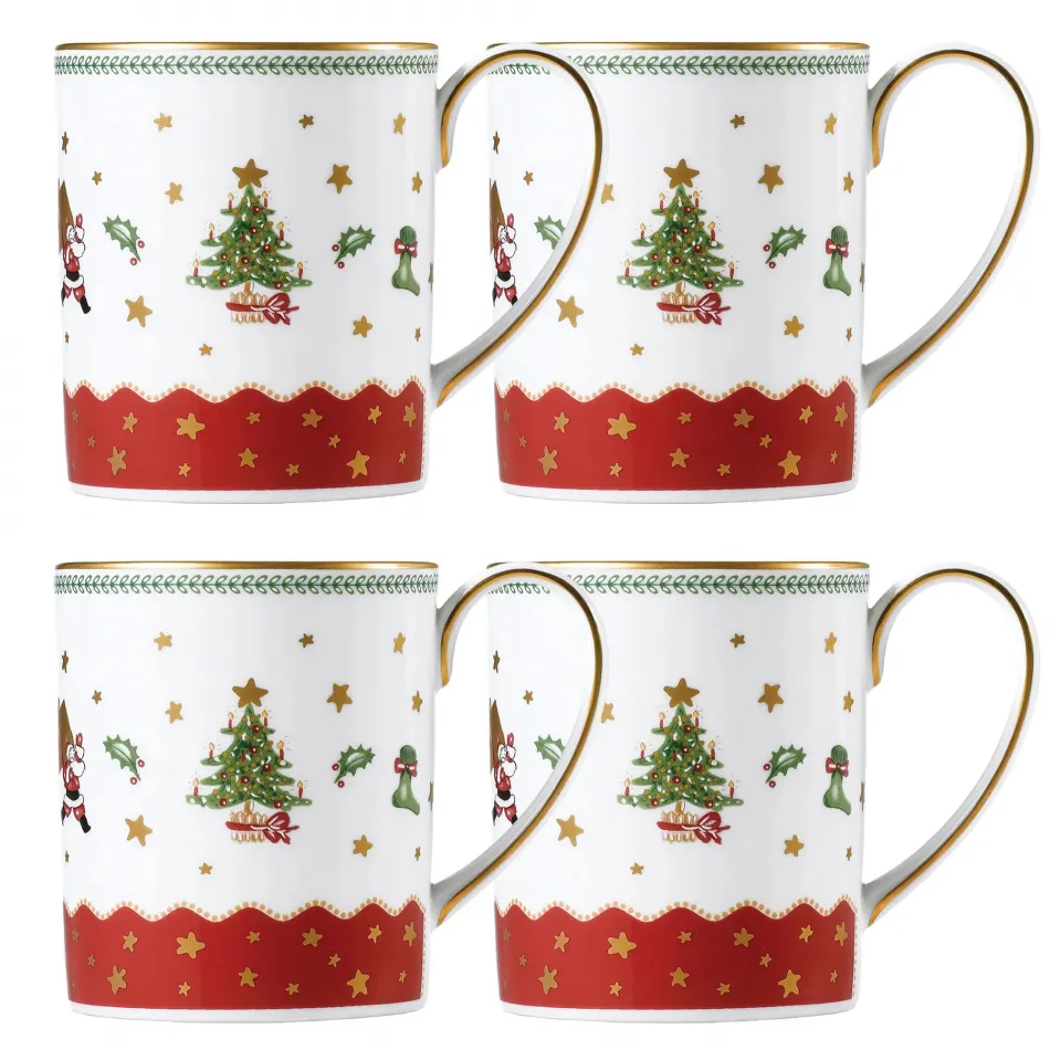My Noel Mug, Set Of 4