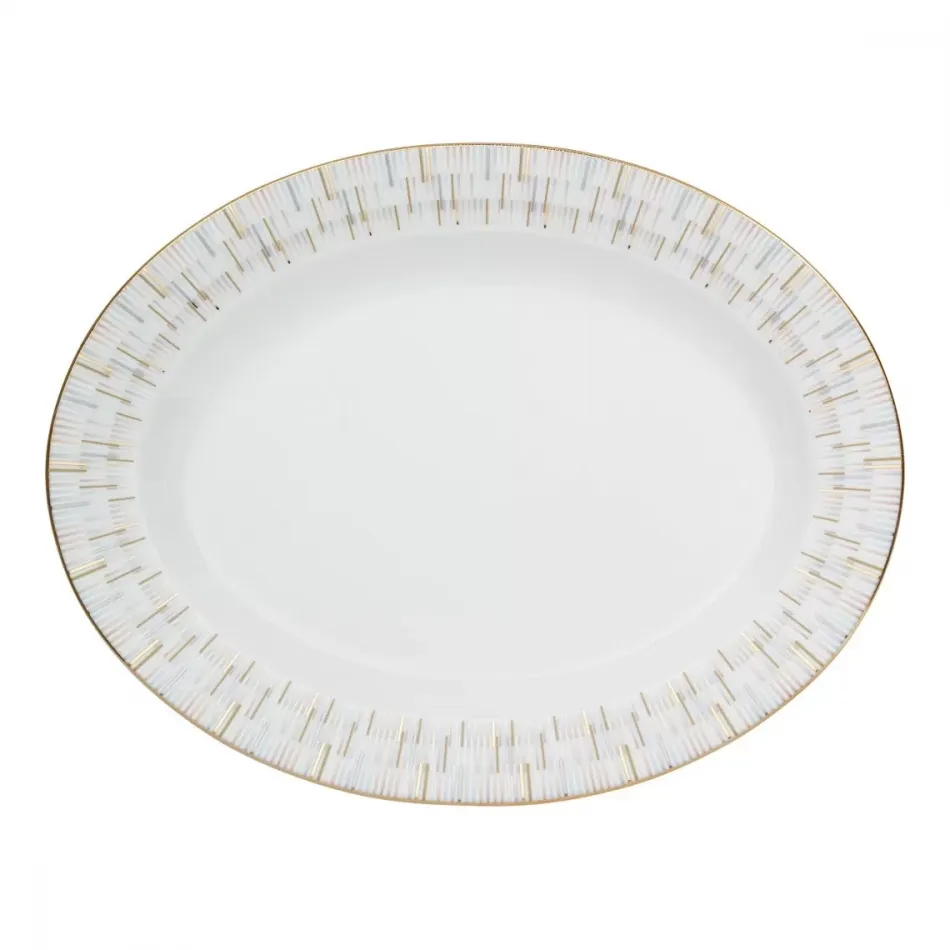 Luminous Oval Platter 16 in