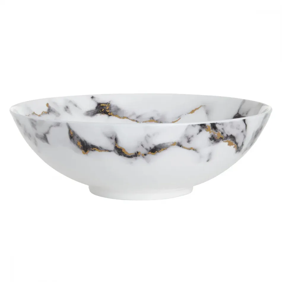 Marble Venice Fog Serving Bowl
