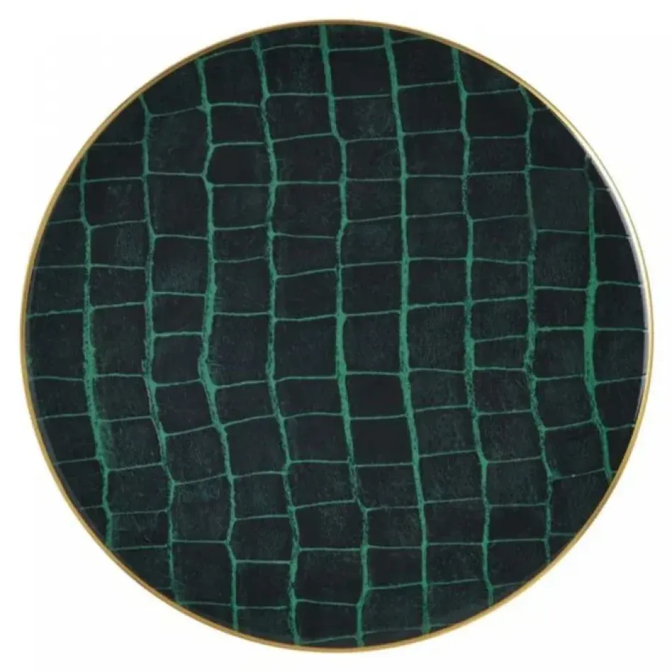 Alligator Emerald Charger Plate