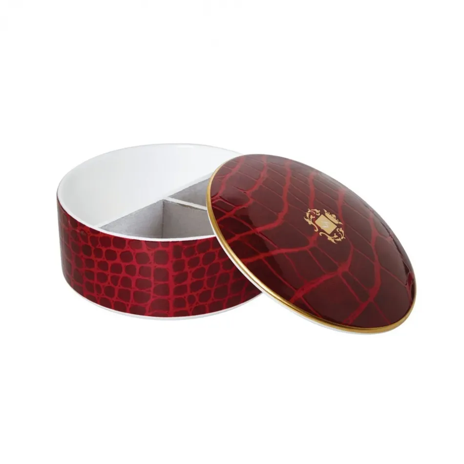 Alligator Ruby Jewelry Box