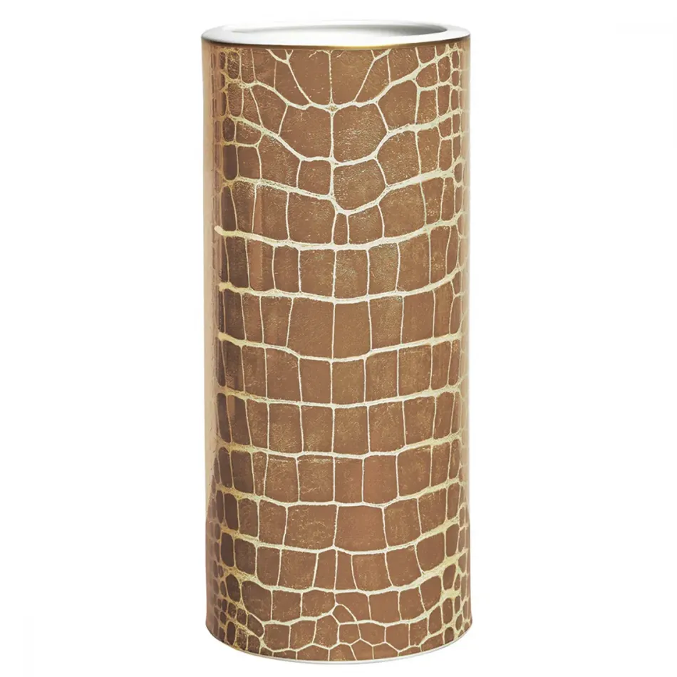 Alligator Safari Tall Vase