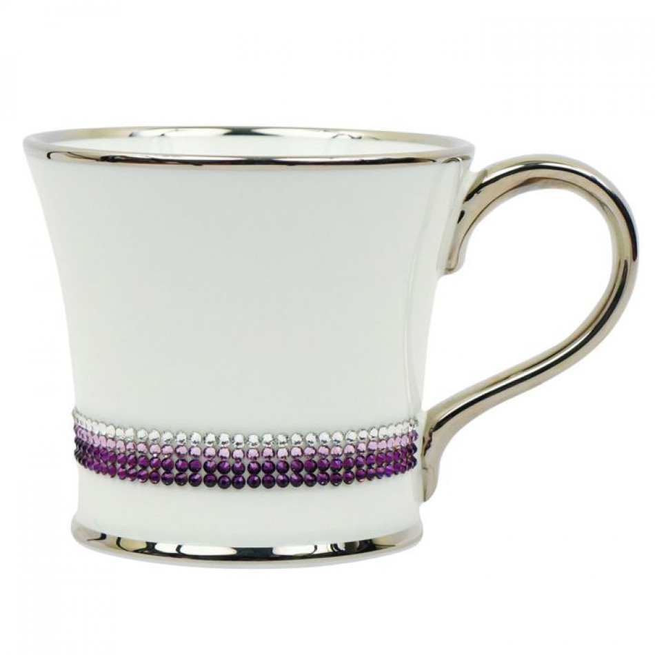 Chain Platinum Tiara Amethyst Mug Diam 4 (Special Order)