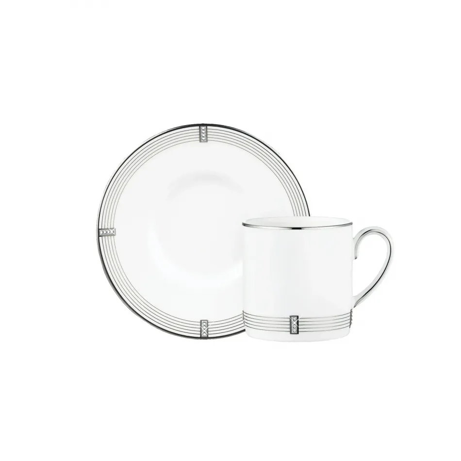 Regency Platinum Espresso Cup & Saucer (Special Order)