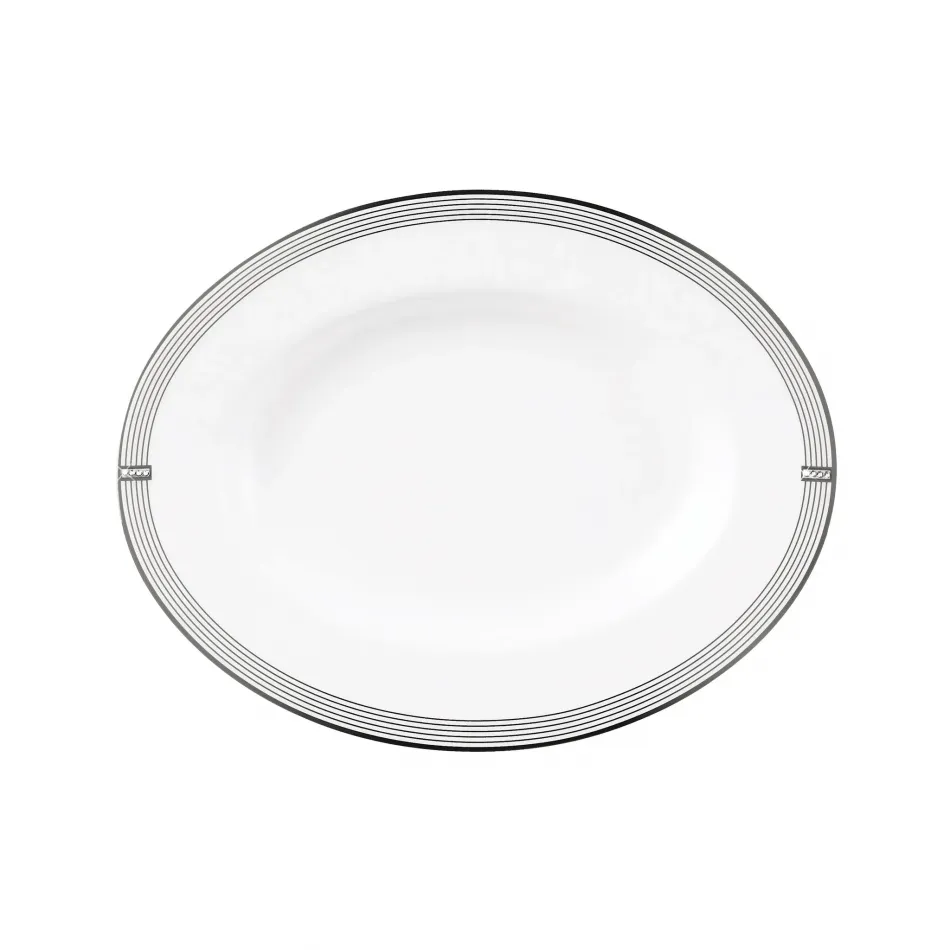 Regency Platinum 9" Oval Platter (Special Order)