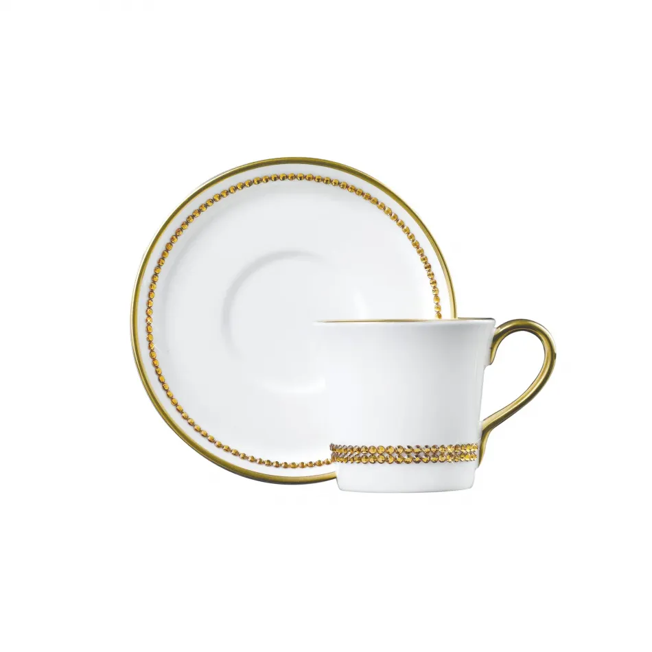 Chain Topaz Espresso Cup & Saucer (Special Order)
