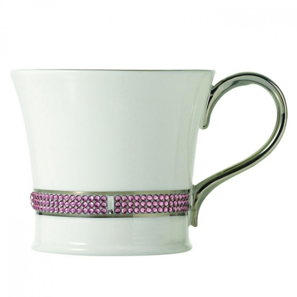 Chain Platinum Lumiere Rose Mug Diam 4 (Special Order)