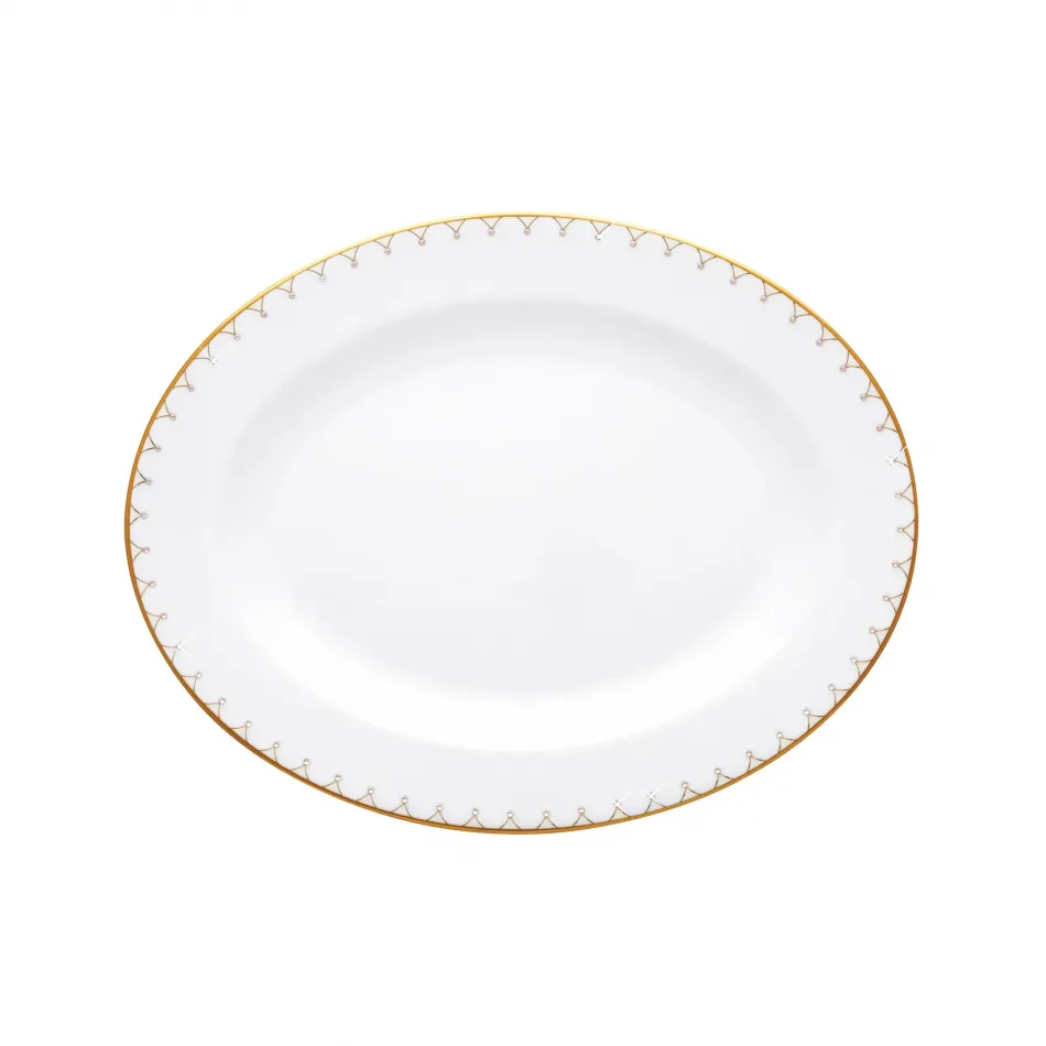 Princess Gold 9" Oval Platter