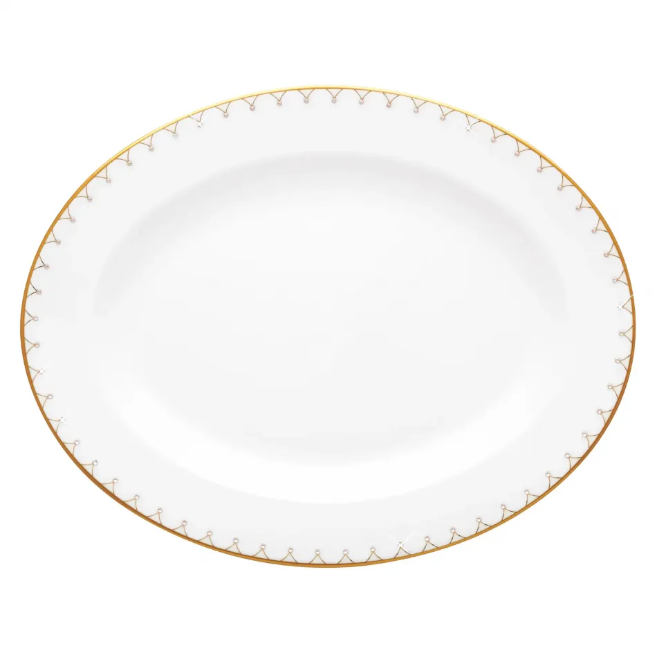 Princess Gold 14" Oval Platter