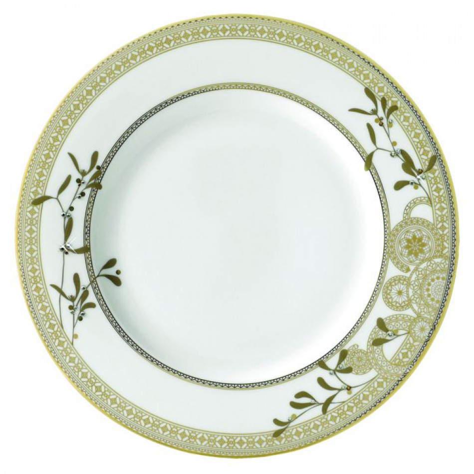 Golden Leaves Dinner Plate 10.5 in (Special Order)