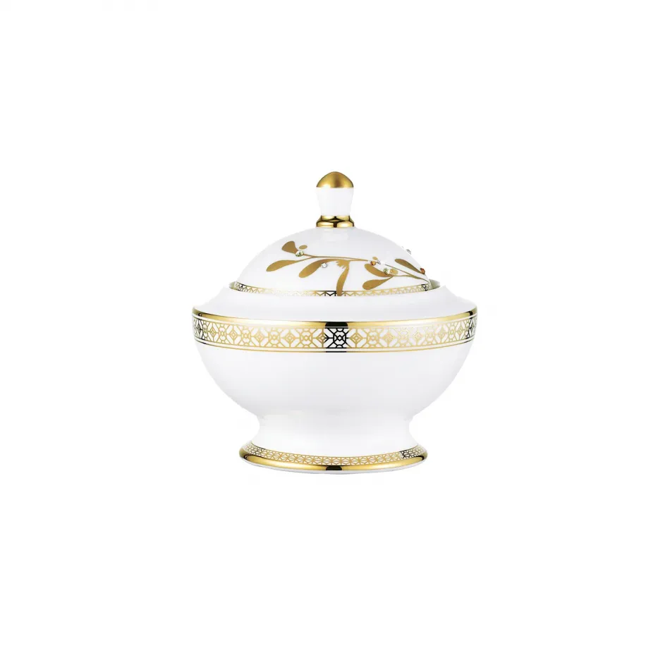 Golden Leaves Sugar Bowl (Special Order)