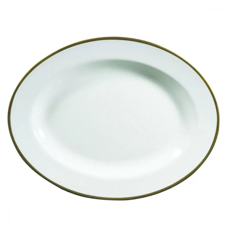 Comet Gold Oval Platter 14 in