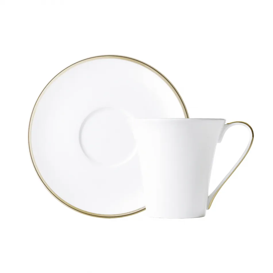 Comet Gold Tea Cup & Saucer