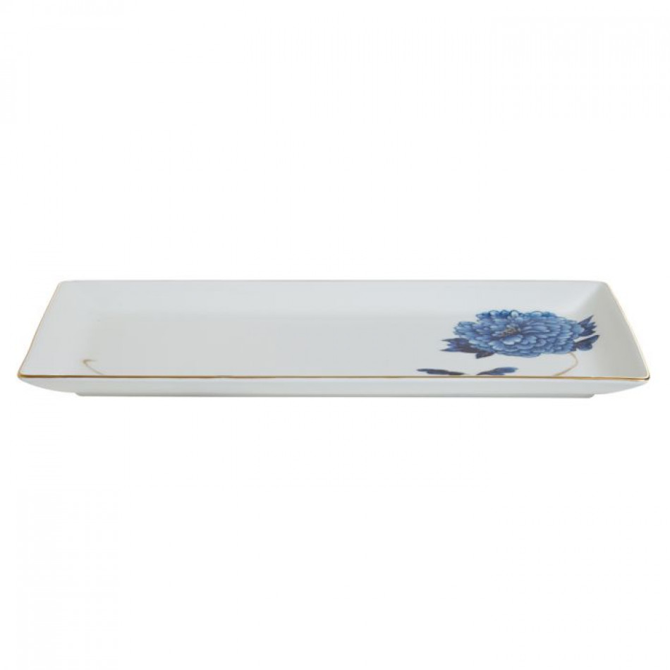 Emperor Flower Sandwich/Cake Tray 13 x 6.25 in