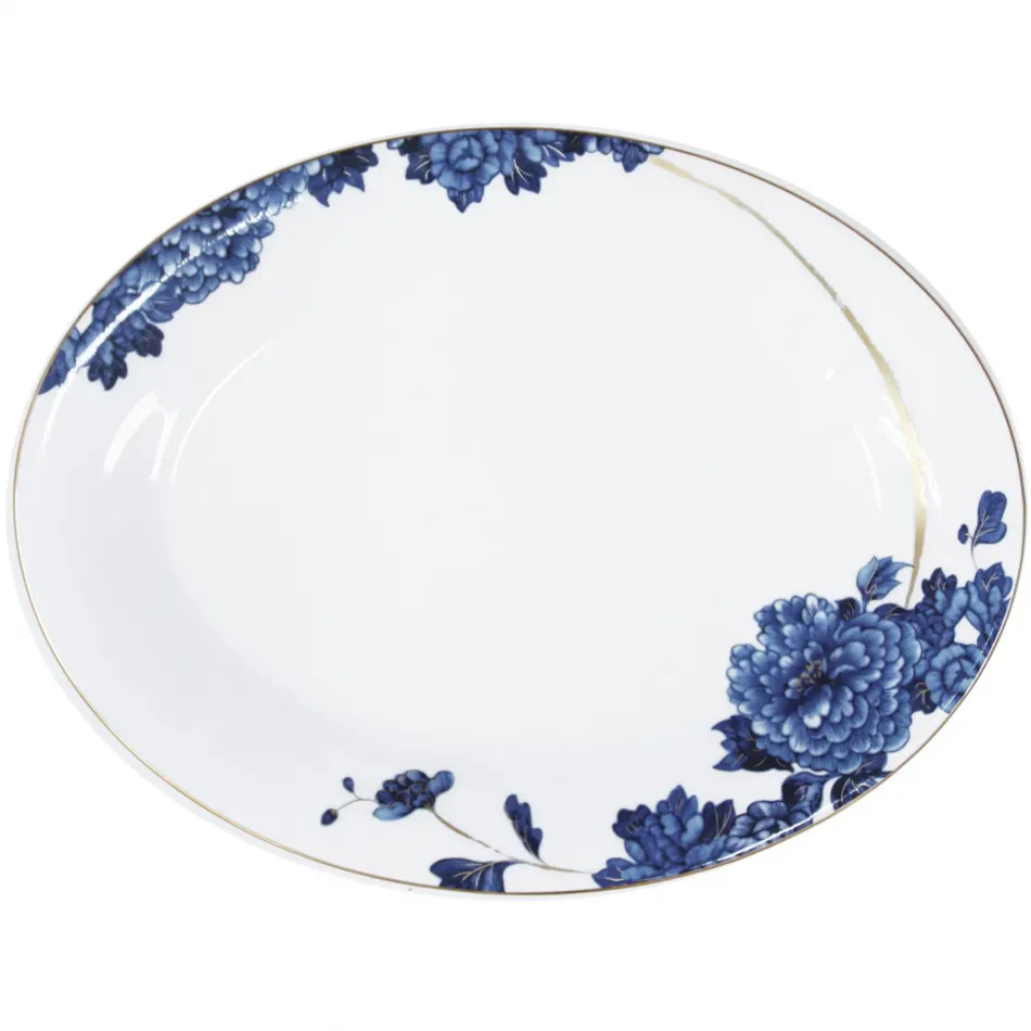 Emperor Flower 16" Oval Platter