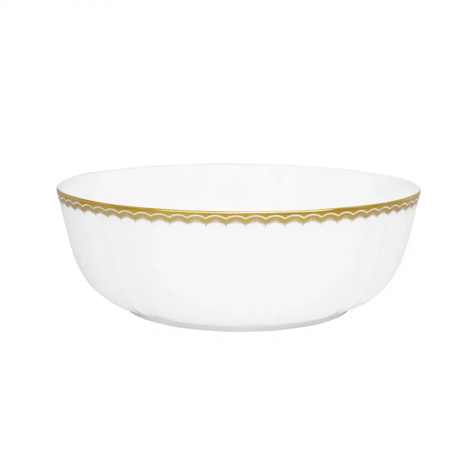 Antique Gold Serving Bowl