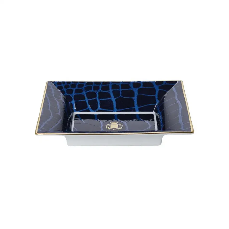 Alligator Sapphire Vide Poche/ Jewelry Tray (Special Order)