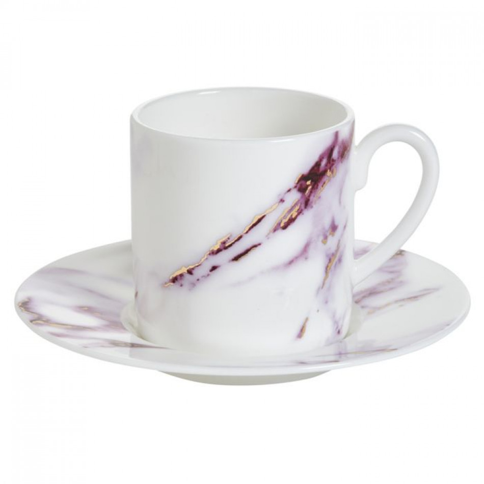 Marble Chianti Espresso Cup & Saucer Diam 2.25