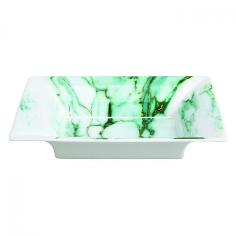 Marble Verde Vide Poche/Jewelry Tray 7.5 x 6 x 1.5 in