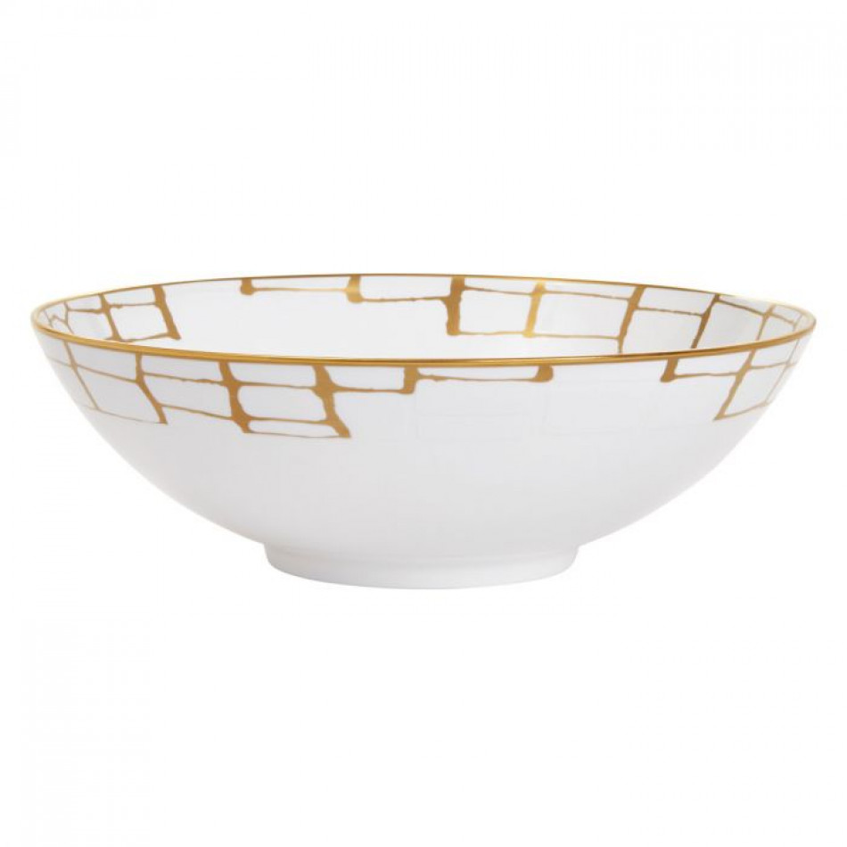 Alligator Gold Serving Bowl 10.2 in