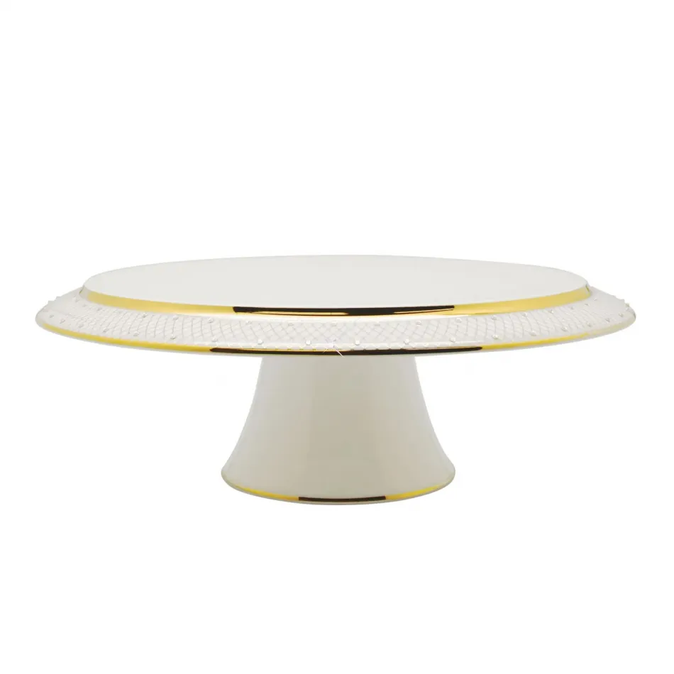 Princess Gold Pedestal Cake Stand