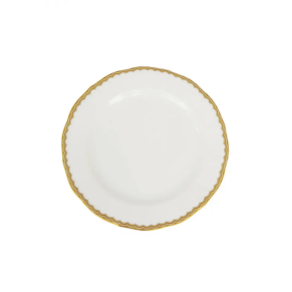 Antique Gold Salad/Dessert Plate