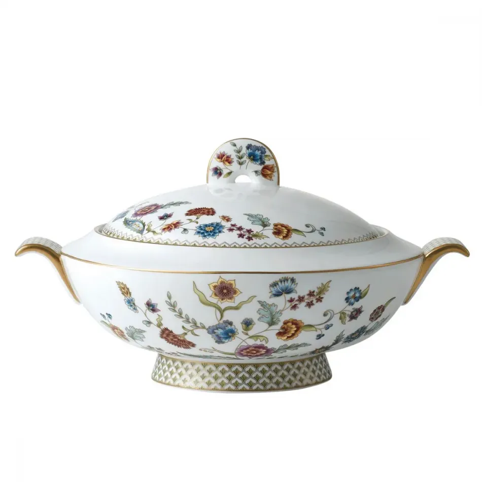 Gione Covered Vegetable Bowl/Soup Tureen (Small) (Special Order)