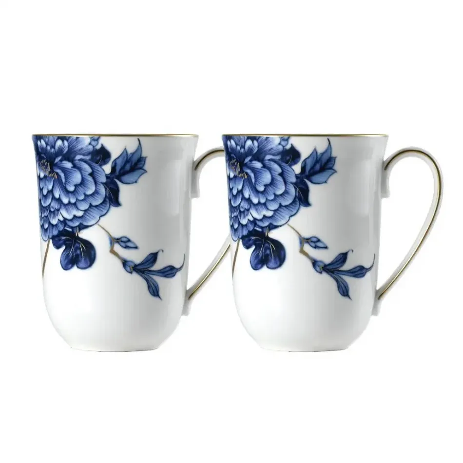 Emperor Flower Mug, set of 2