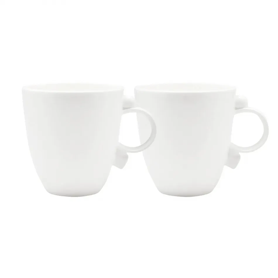 Geometrica White Mug/Coffee Cup, 1 pc