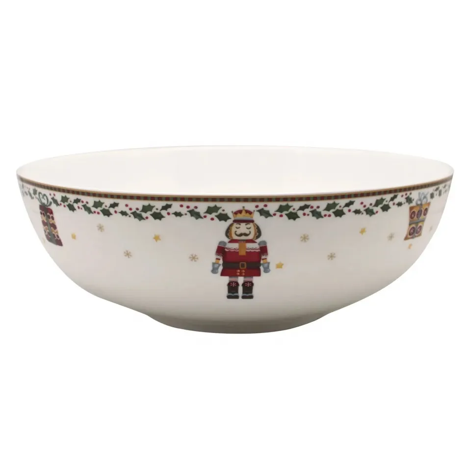 Nutcracker Serving Bowl