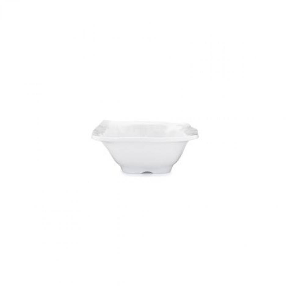 Ruffle Melamine 3.5" Sq Dip Bowl