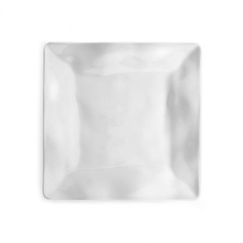 Ruffle Melamine 7.5" Sq Salad Plate