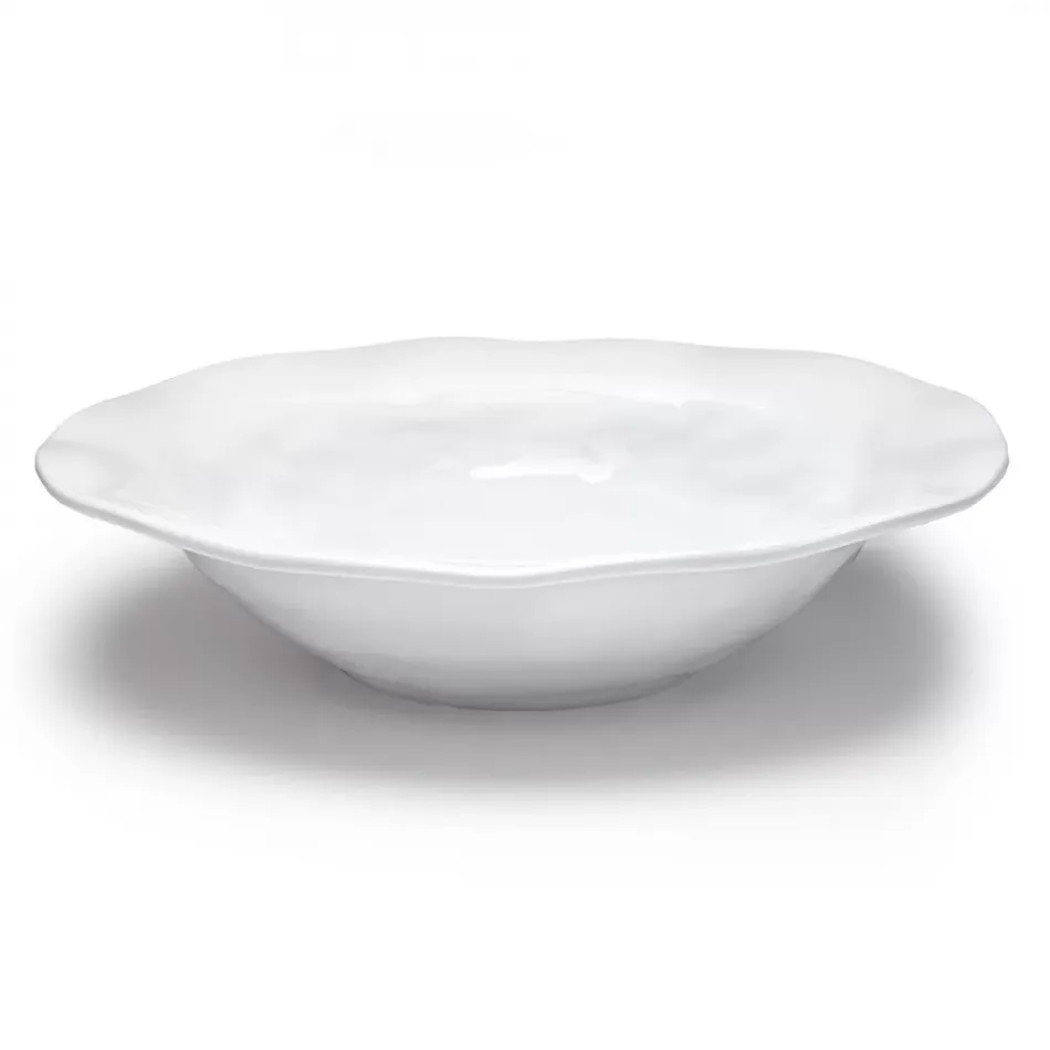 Ruffle Melamine 14" Rd Shallow Serving Bowl