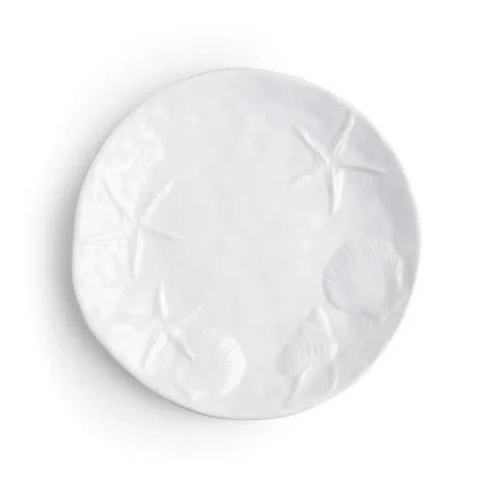 Captiva Sea Life White Melamine Salad Plate