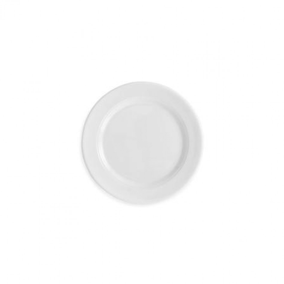 Diamond White Melamine 5.5" Rd Canape Plate